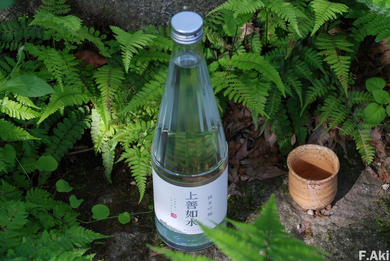 日本酒　酒徒礼讃　新潟県南魚沼市　純米吟醸　上善如水・・「洒脱」なイメージの酒だが・・
