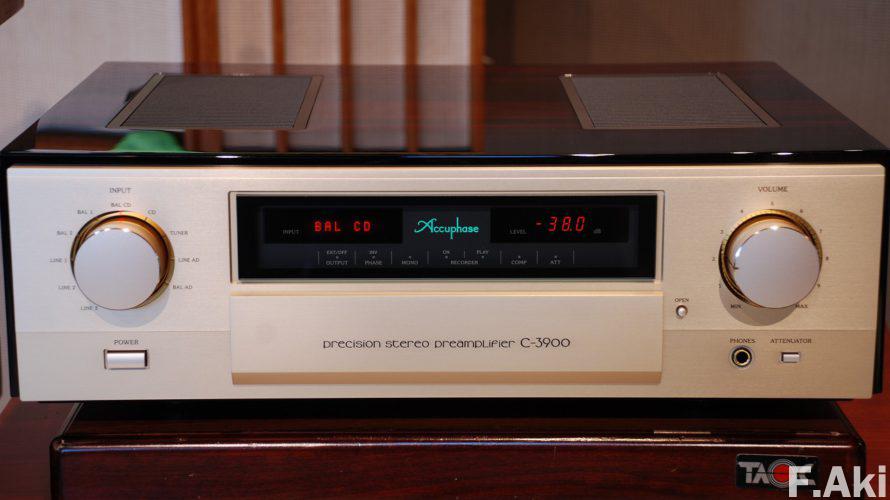 オーディオ・ベースマン見たり聴いたり アキュフェーズ C-3900 その①・・その性能に感謝!。