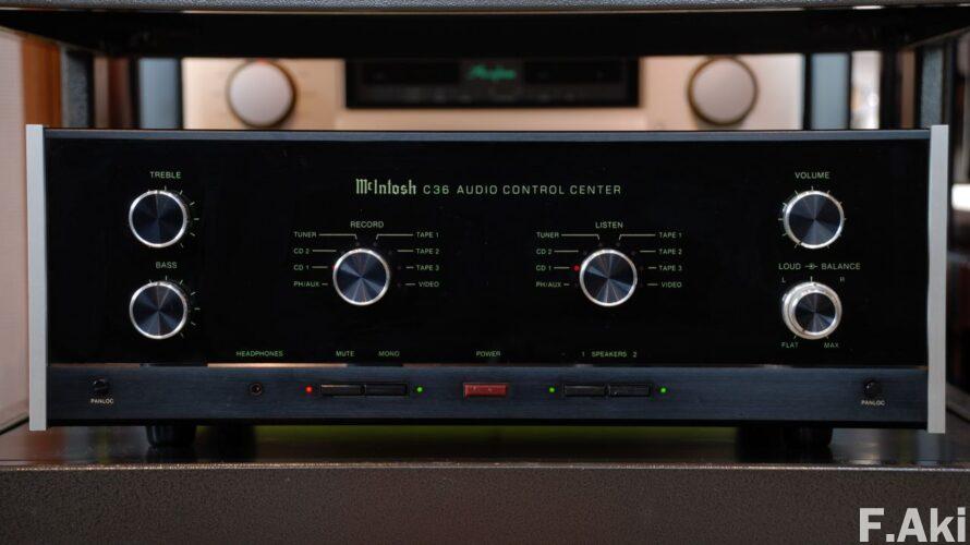 オーディオ・ベースマン見たり聴いたり マッキントッシュ C36・・パワー一辺倒だけど…。