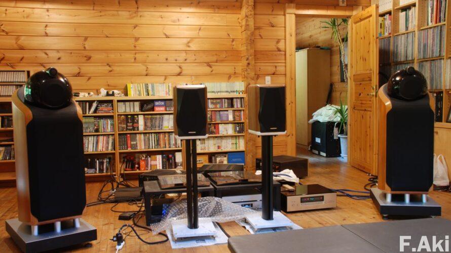 オーディオ・ベースマン見たり聴いたり お客様ご自宅試聴編・・ログハウスのご自宅 その②